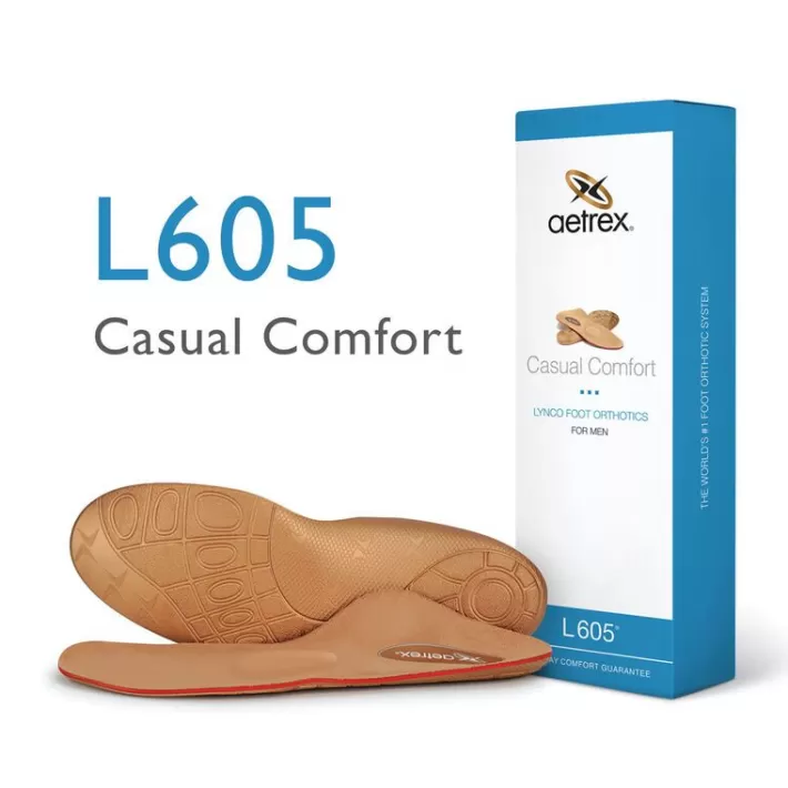 Cheap Aetrex Men'S Casual Comfort Orthotics W/ Metatarsal Support