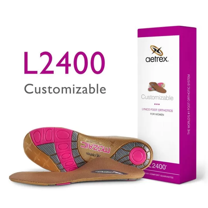 Store Aetrex Women'S Customizable Orthotics - Insole For Personalized Comfort
