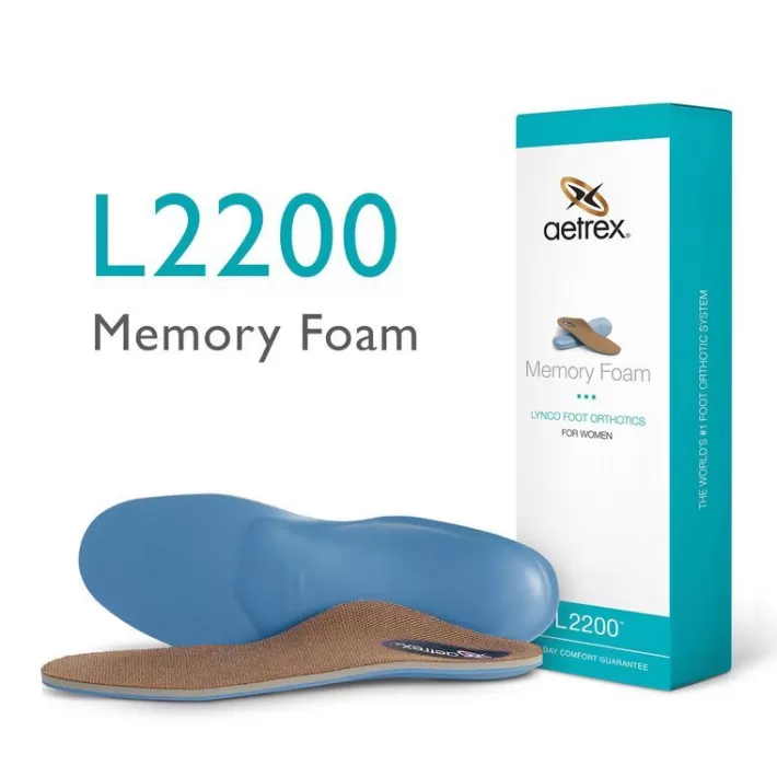 Cheap Aetrex Women'S Memory Foam Orthotics - Insole For Extra Cushioning